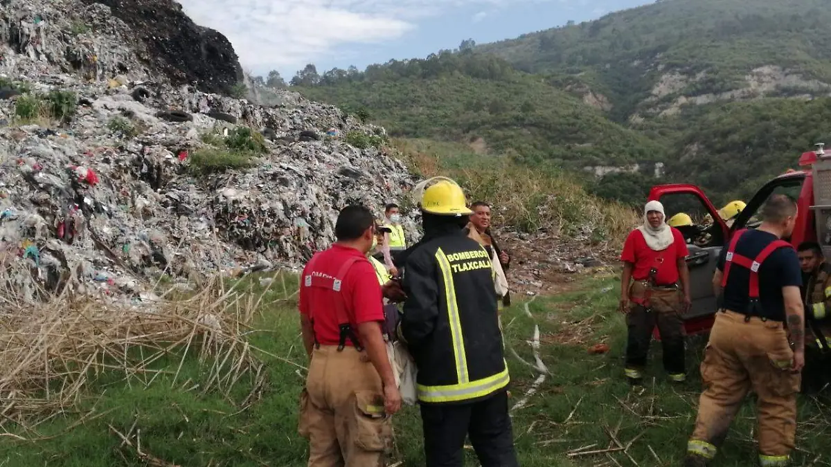 Incendio basura 1